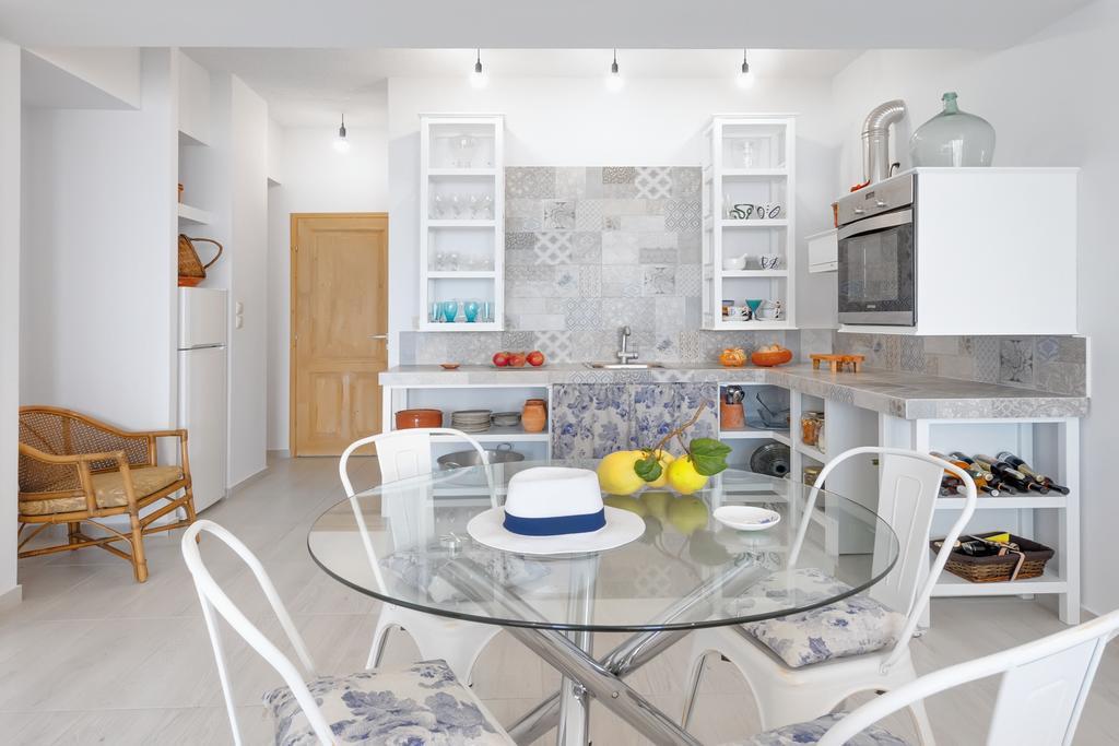 Sea Views At Villa Anemomylos With Heated Pool, Ping Pong And Tennis Agia Pelagia  Room photo