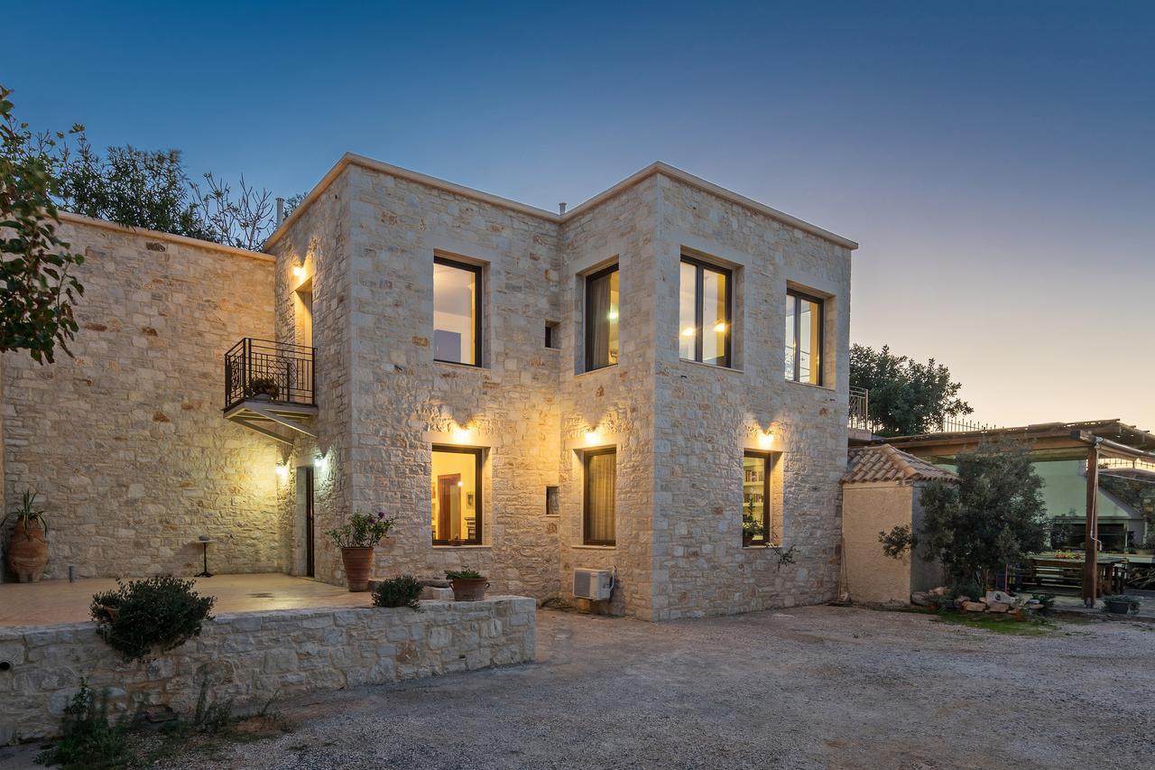 Sea Views At Villa Anemomylos With Heated Pool, Ping Pong And Tennis Agia Pelagia  Exterior photo