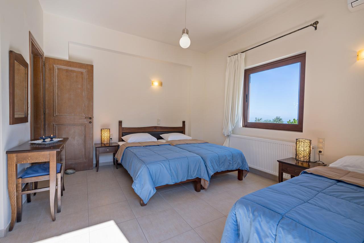 Sea Views At Villa Anemomylos With Heated Pool, Ping Pong And Tennis Agia Pelagia  Exterior photo