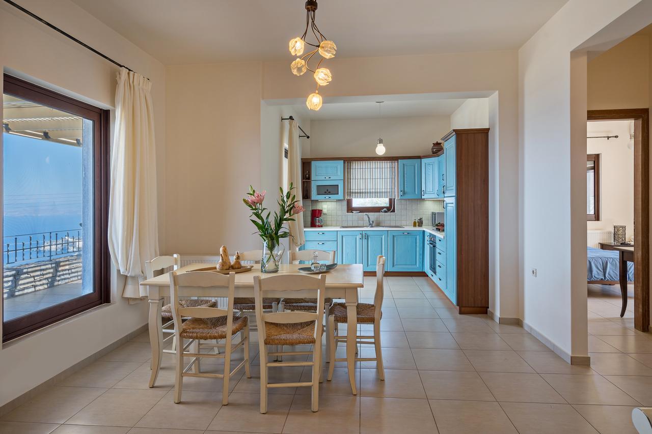 Sea Views At Villa Anemomylos With Heated Pool, Ping Pong And Tennis Agia Pelagia  Exterior photo